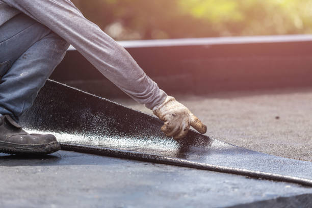 Professional Waterproofing technician working in Amo, IN